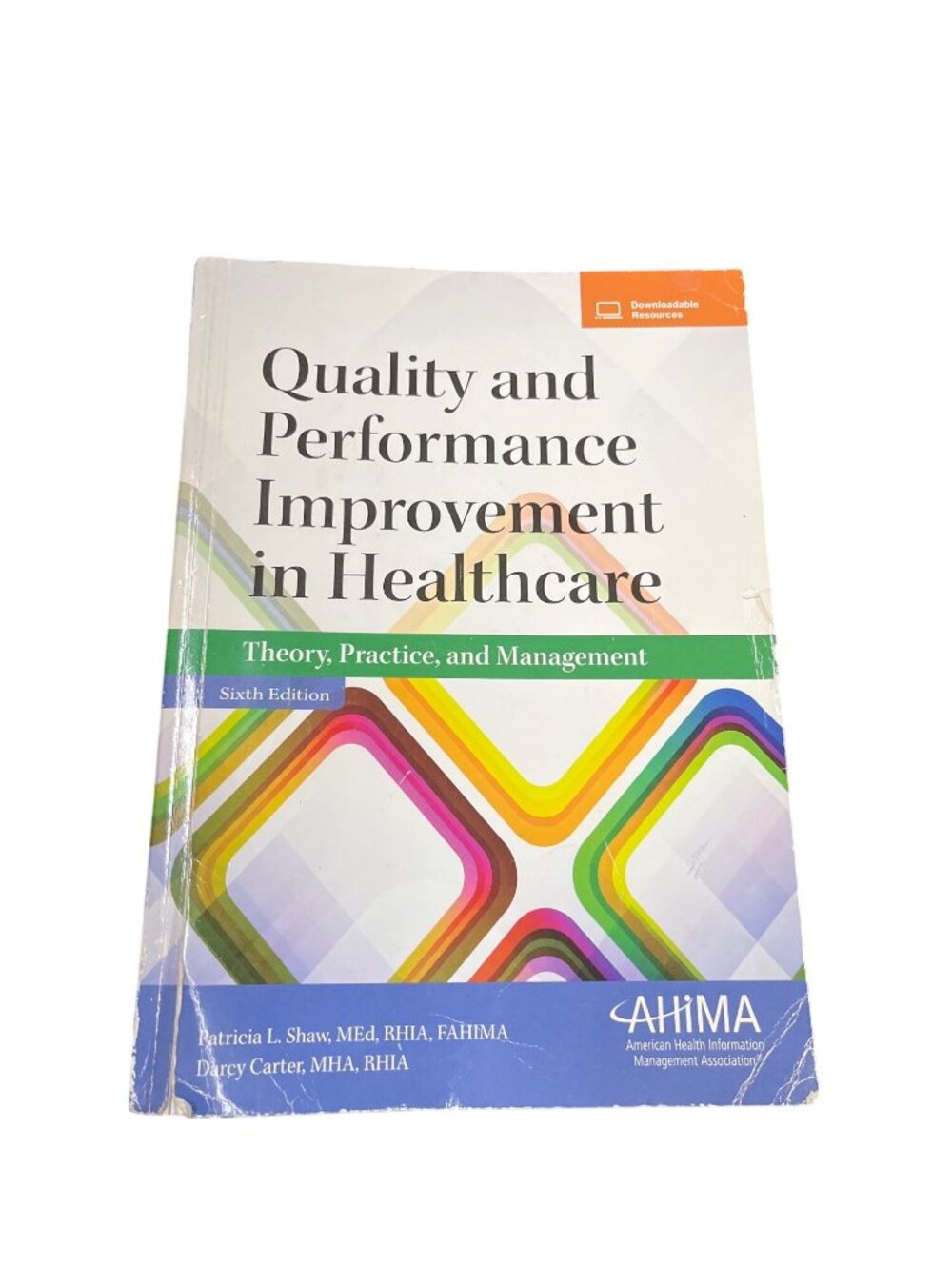 Quality and Performance Improv Shaw, Patricia L. soft cover text book SKU 10686